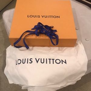 Louis Vuitton box and dust cover